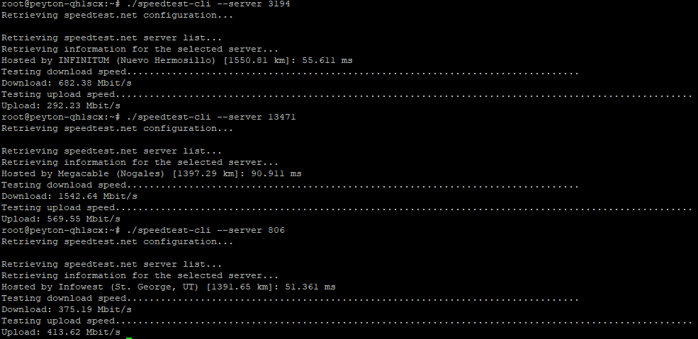 Network Speed Test by Ookla.net